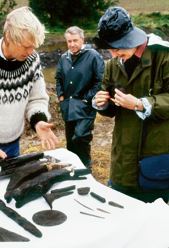 Dronning Margrethe og arkæologien: Snekker ved Fribrødre Å