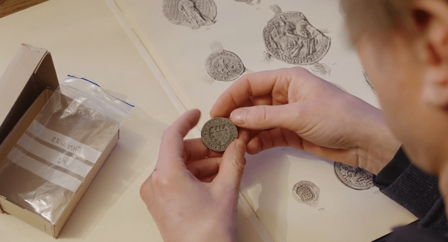 Enestående fund: En grevelig seglstampe